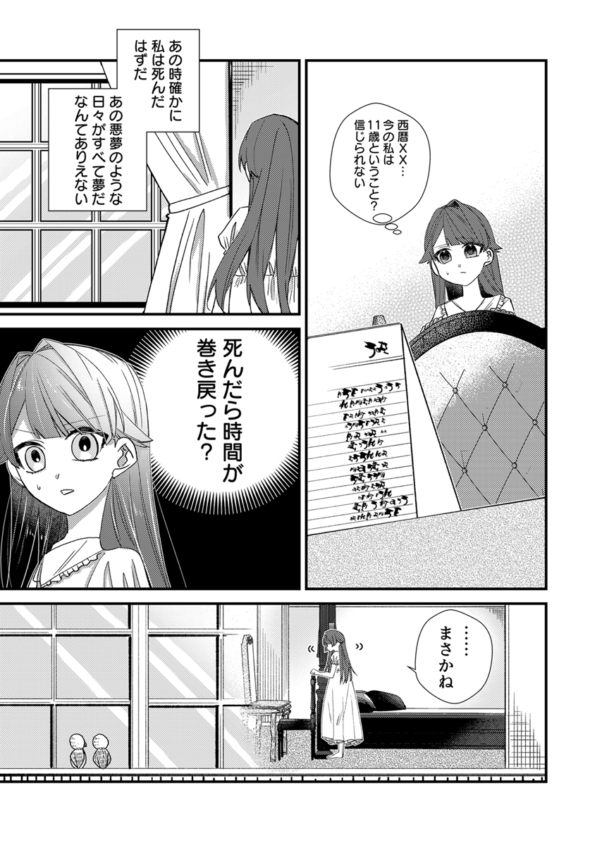死に戻り令嬢は、二度目の人生で愛を知る